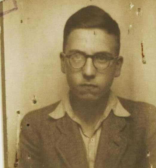 Moshe Flinker as a teenager