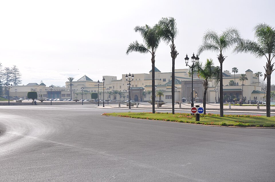The Royal Palace of Rabat, Morocco.